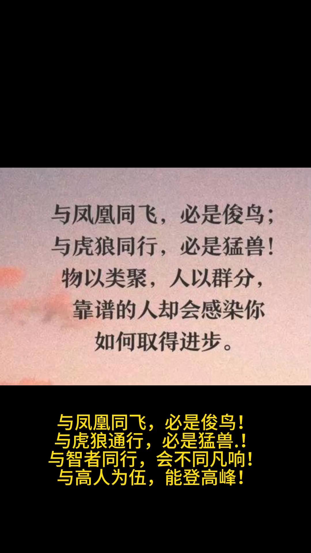 物以类聚人以群分,物以类聚人以群分,后半句是什么
