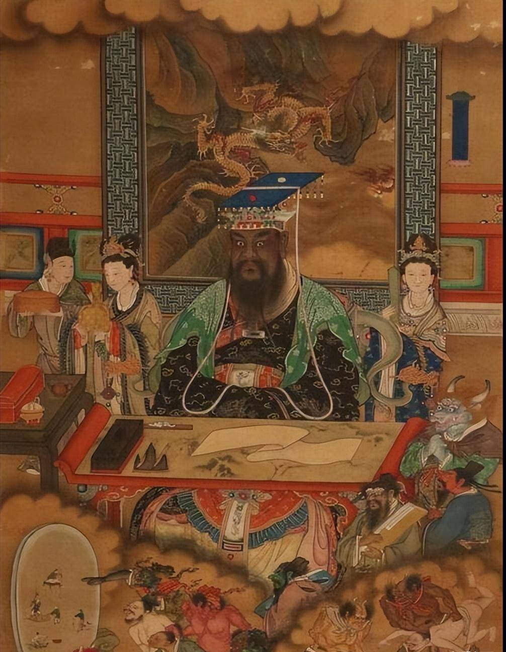 东岳大帝和阎王谁大,东岳大帝和阎王谁大一点
