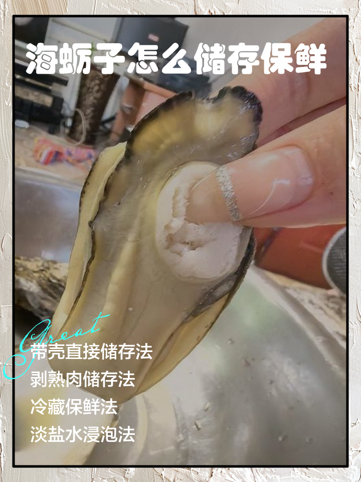 海蛎子怎么保存,海蛎子怎么保存最好
