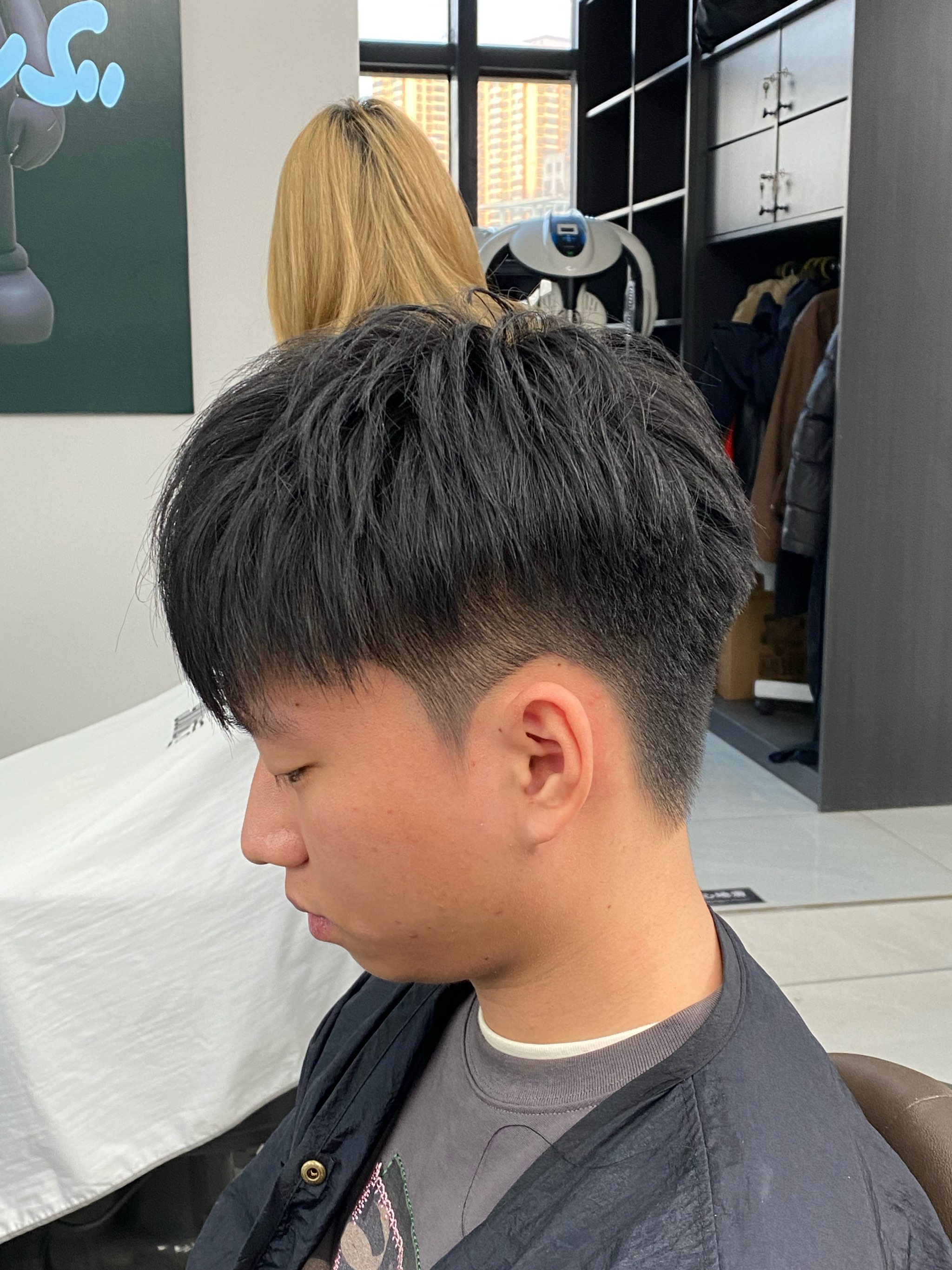 瓜子脸男生发型图片,瓜子脸男生适合的发型图片