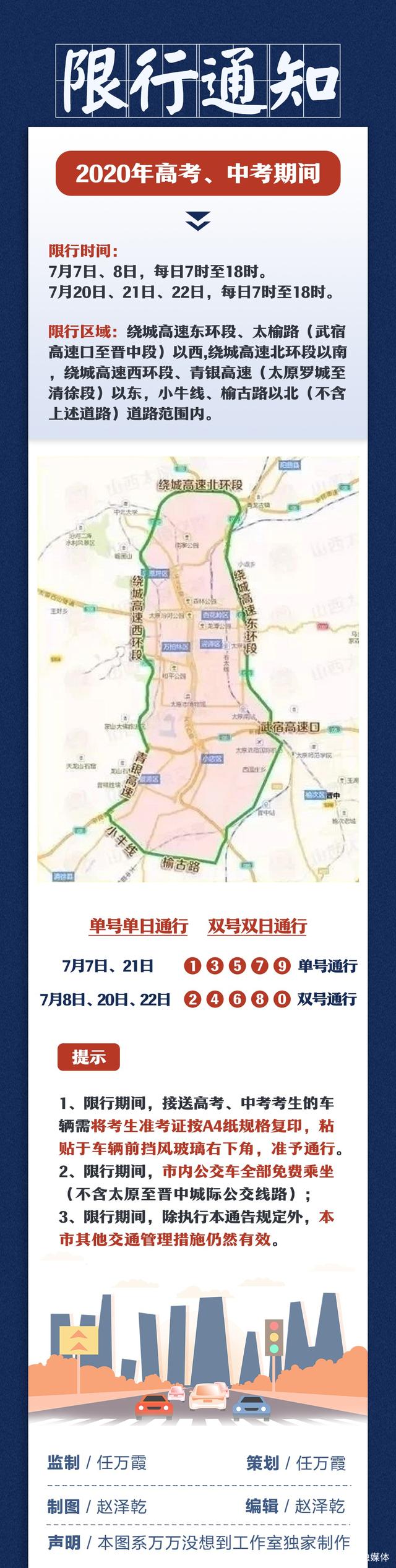 太原滨河路限行尾号,太原滨河路限行区域图