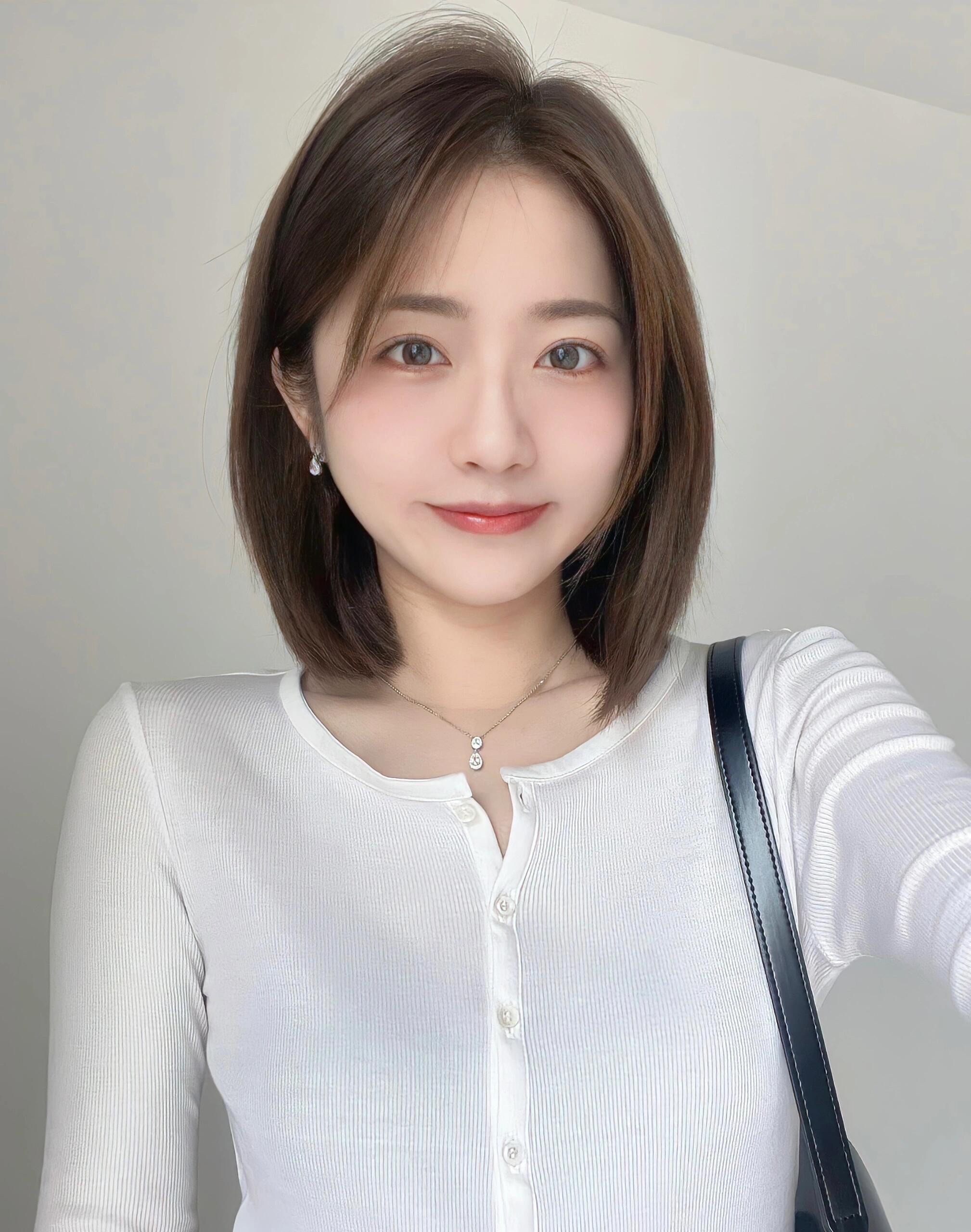 齐肩直发发型图片扎法,齐肩直发发型图片扎法女