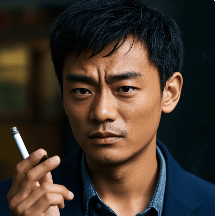 弹烟灰姿势图片,抖烟灰的正确姿势