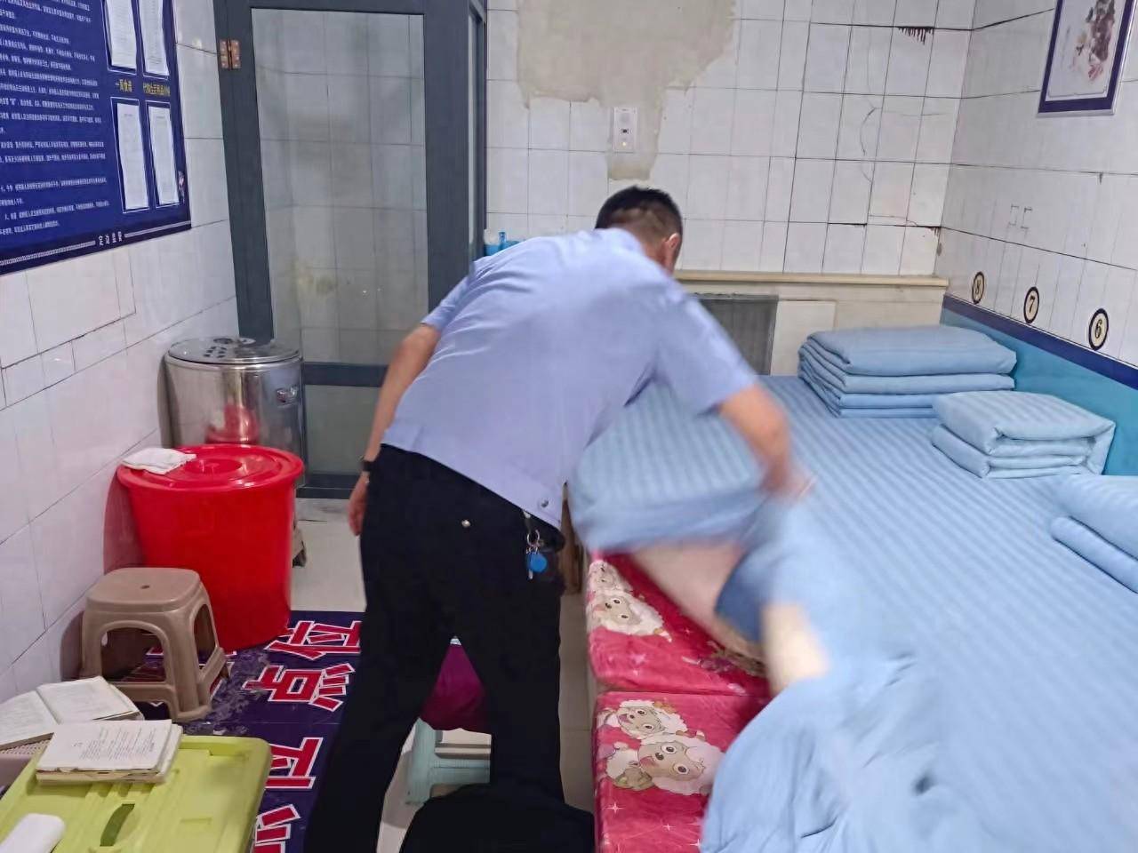 派出所拘留室图片,拘留派出所的真实环境