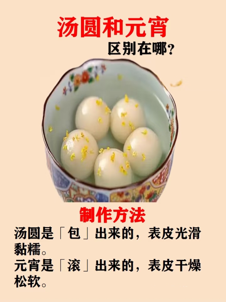 汤圆与元宵是一种东西吗,元宵又叫汤圆还叫什么