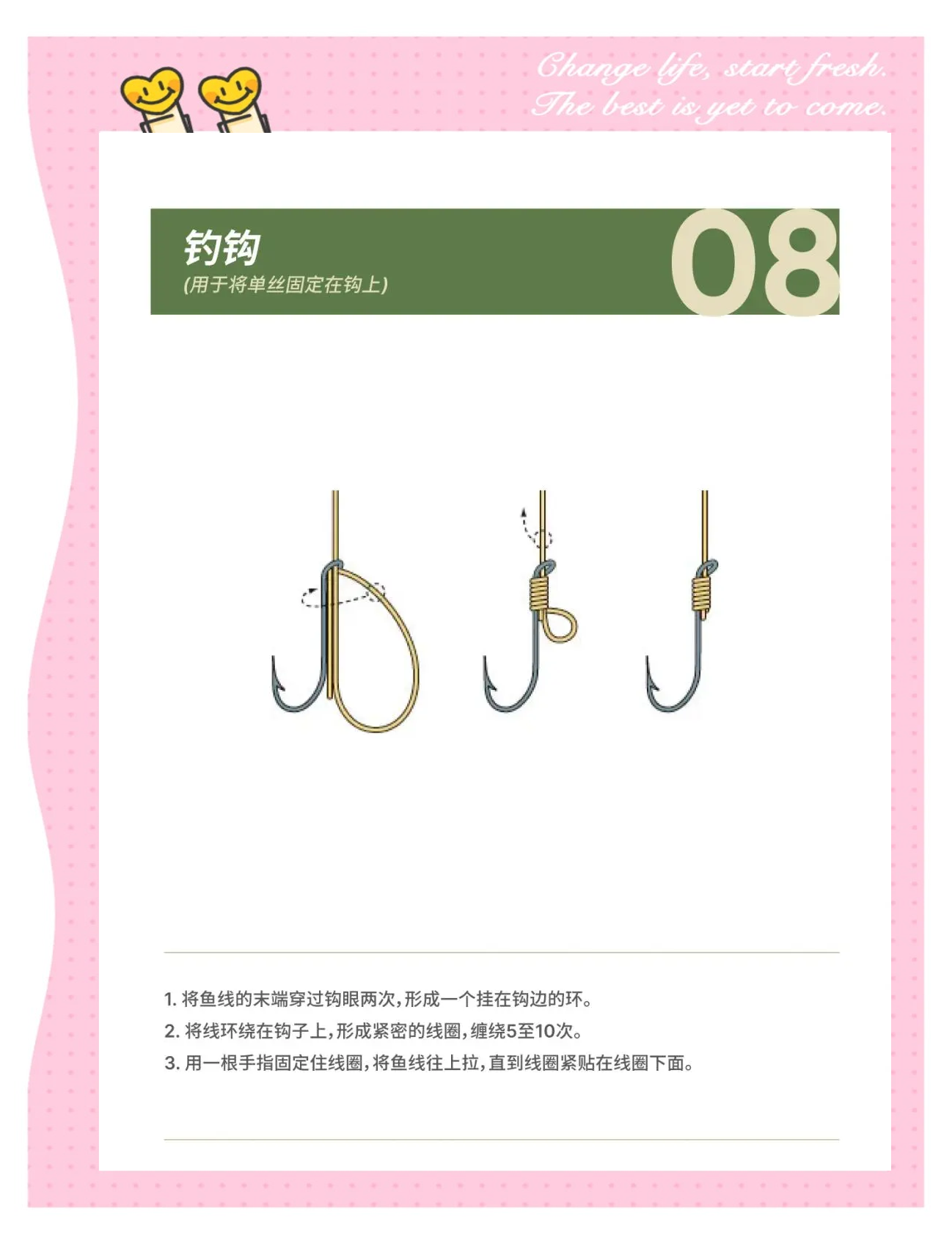 怎样绑鱼钩,绑鱼钩方法视频