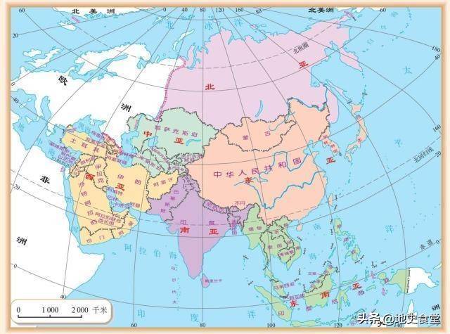 中国邻国地图,中国邻国详细地图