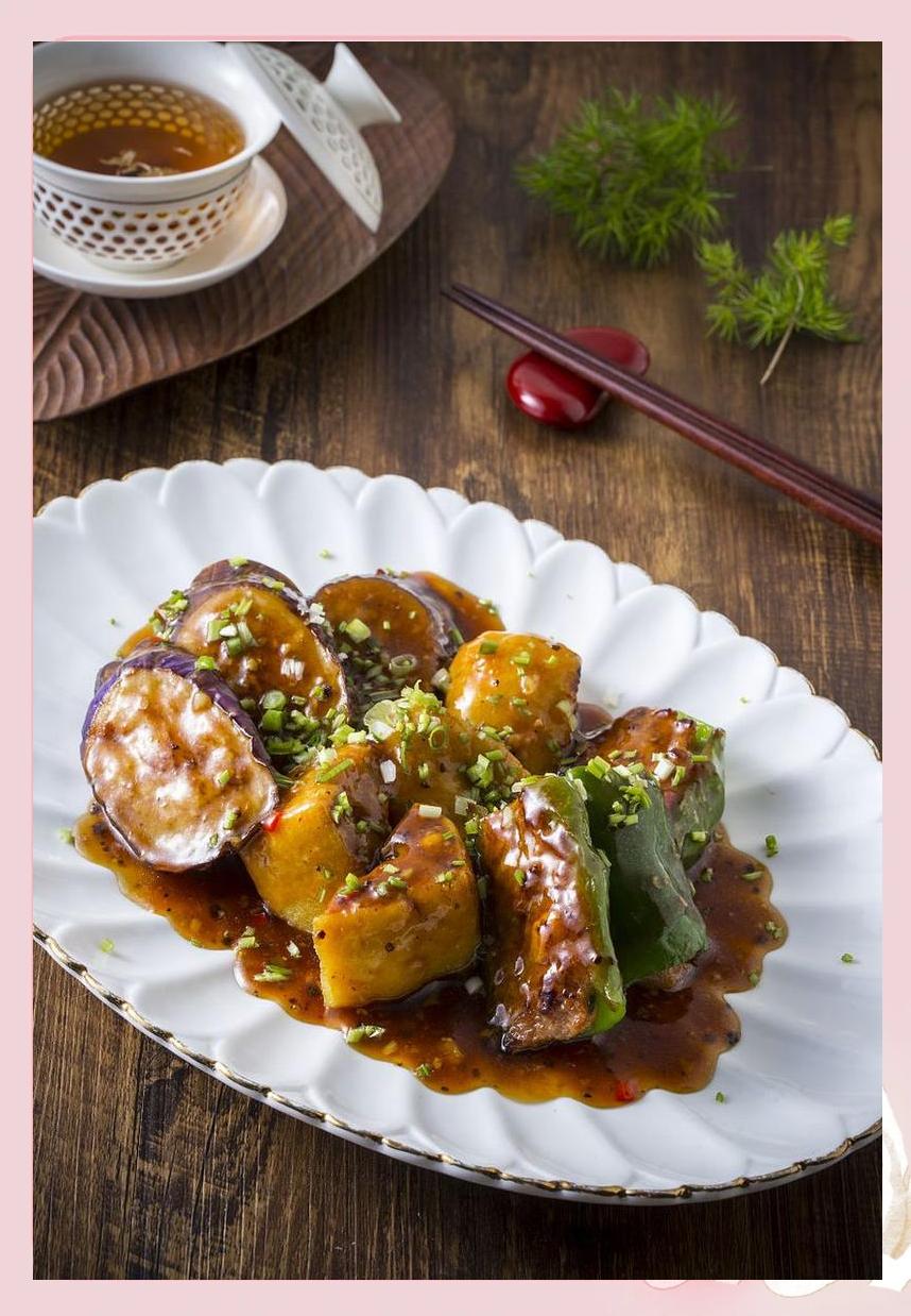 面煎茄子的做法,面煎茄子汤的家常做法