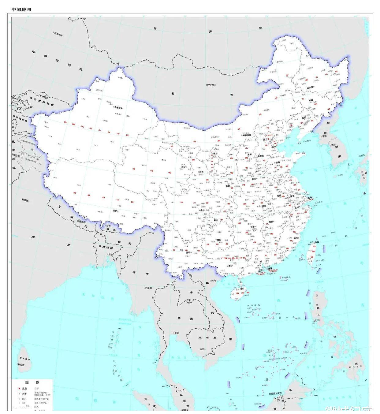中国陆地面积最大的省,中国各省面积排行榜