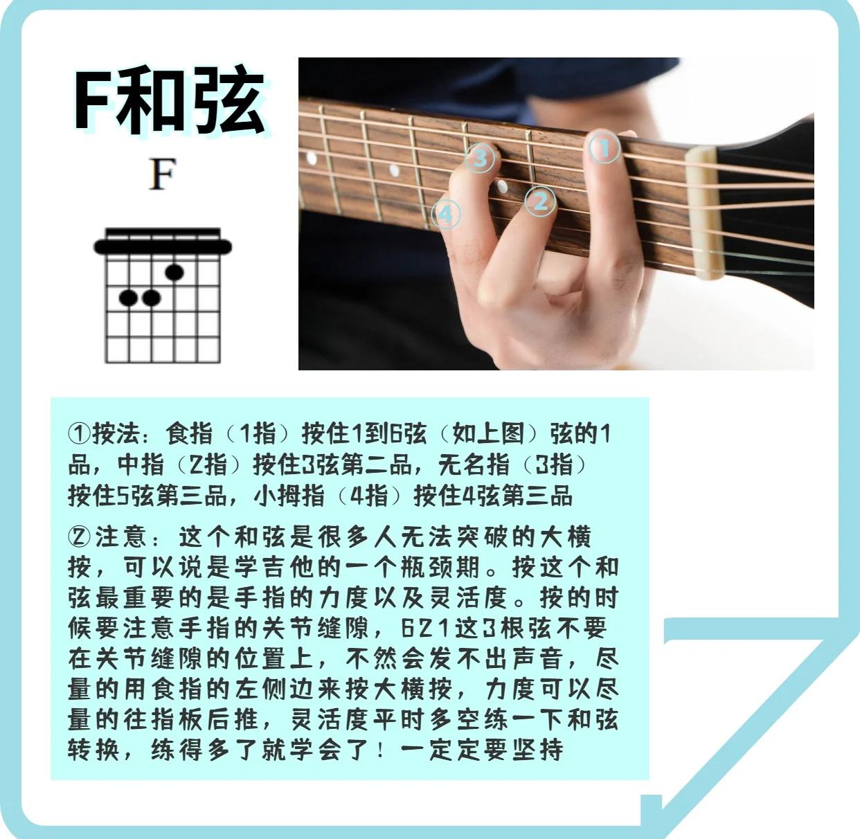 g和弦怎么按,g和弦指法图