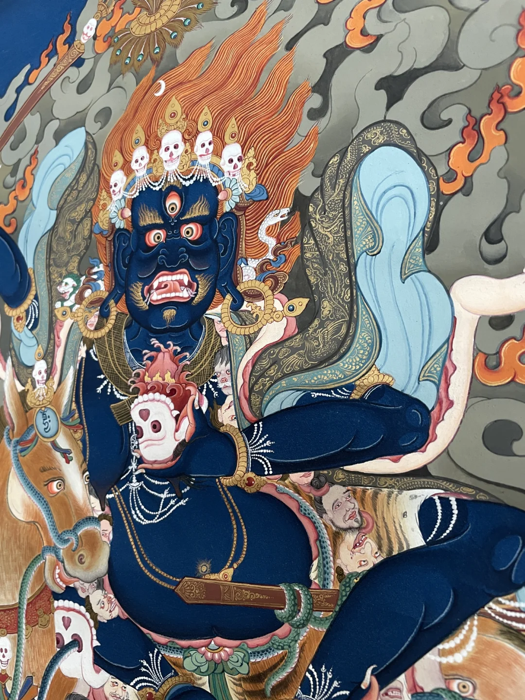 吉祥天母,吉祥天母和大黑天什么关系