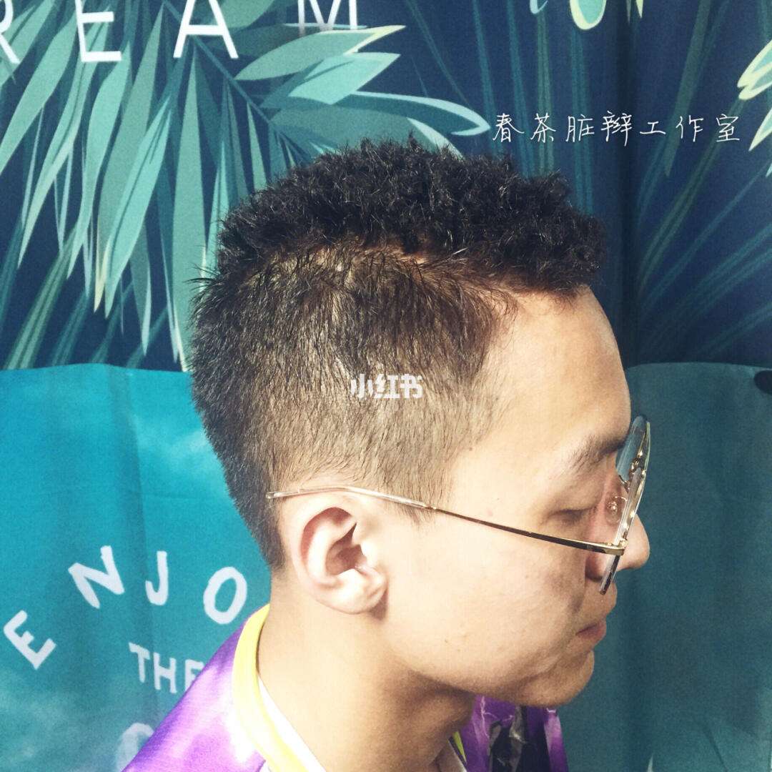 3cm的头发能黑人烫吗,多长的头发可以黑人烫