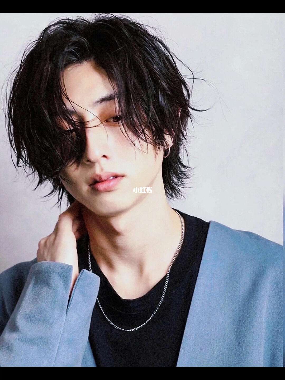 日式发型男,日式小辫子发型男