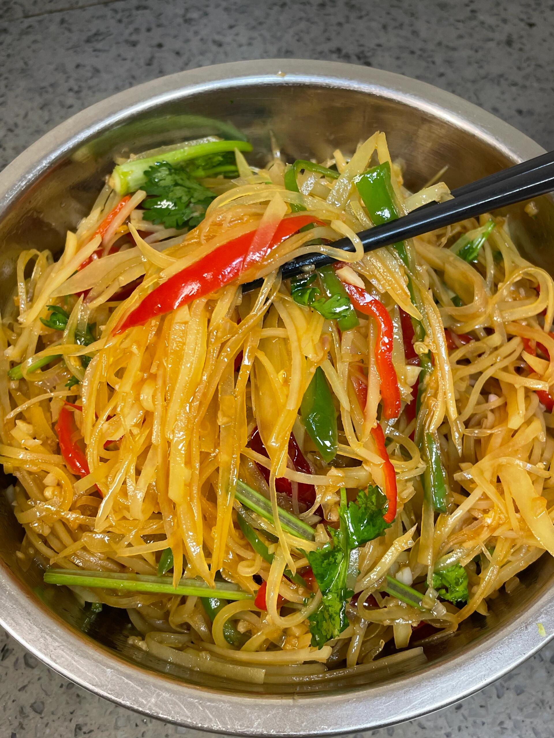 土豆丝做法大全,胡萝卜土豆丝做法大全