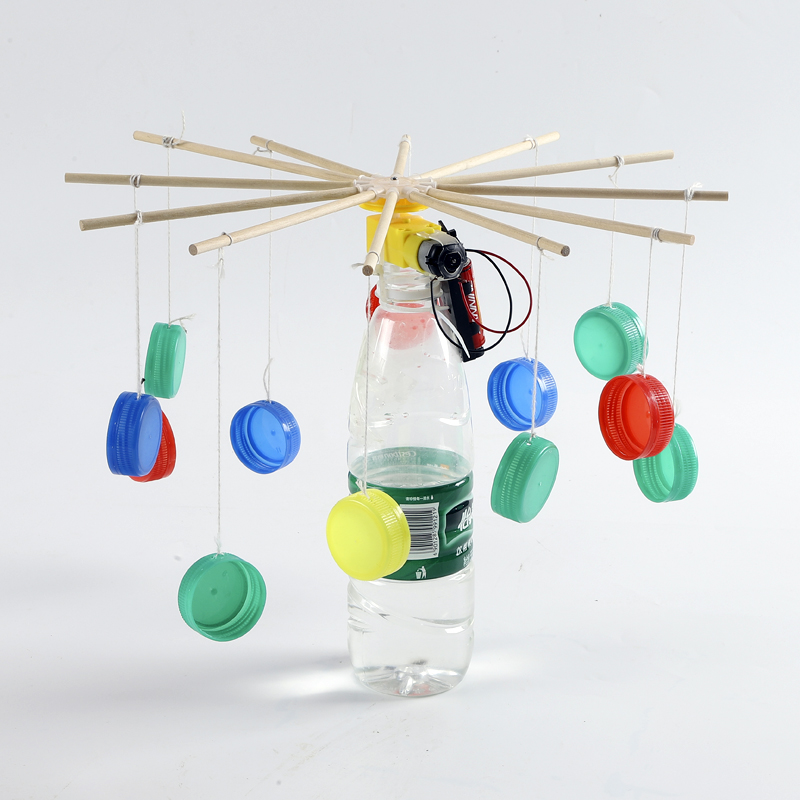 超级简单的科学小制作,制作小型抽奖机