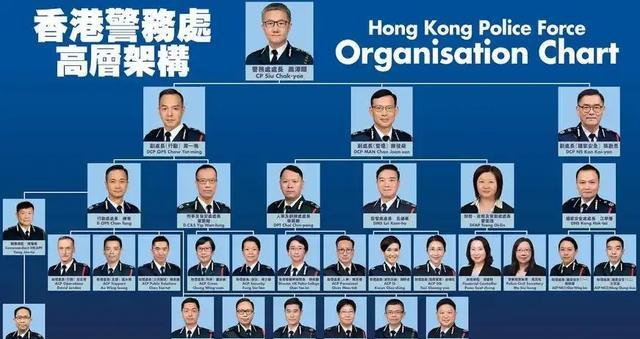 警务处长在香港排第几,香港警察的职位级别