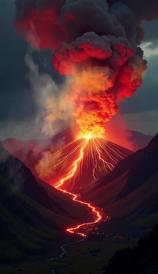 火山岩浆,火山岩浆视频