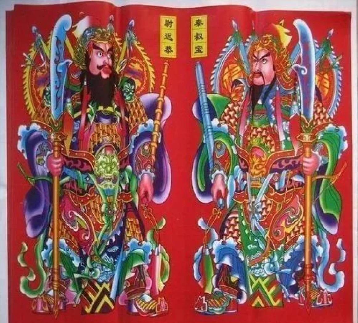 门神的正确贴法,门神的正确贴法左右