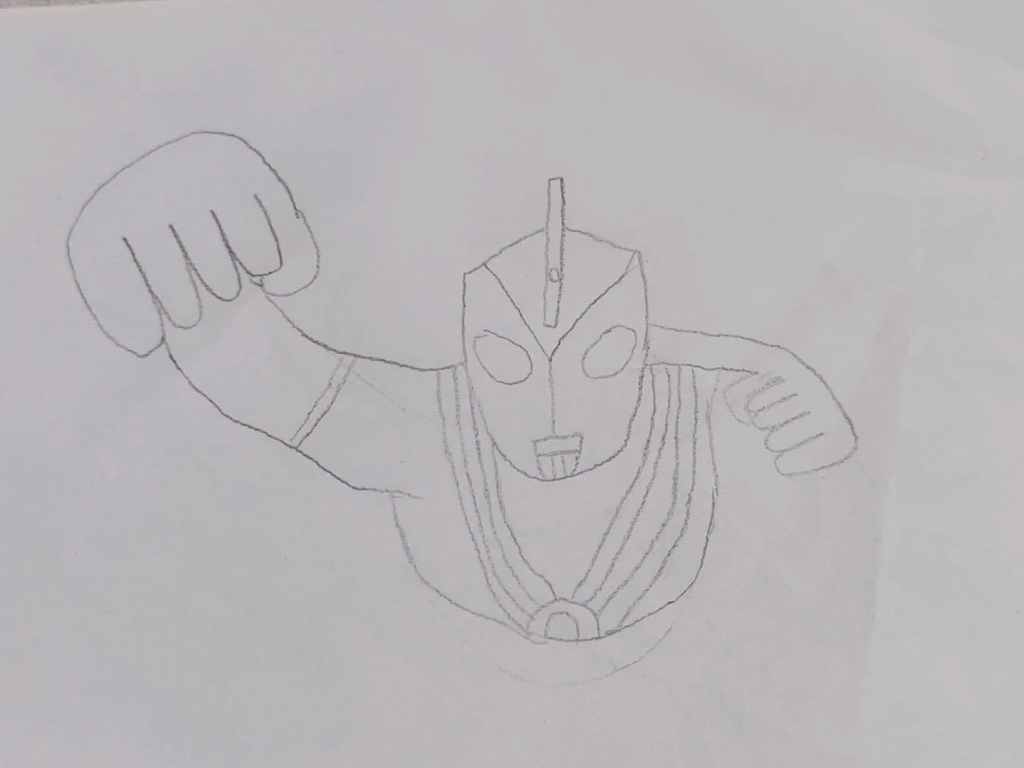 艾克斯奥特曼简笔画,艾克斯奥特曼简笔画超越形态