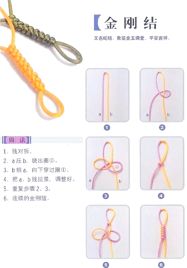 手串怎么打结,手串怎么打结不会散
